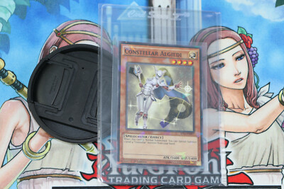 Yugioh Constellar Algiedi SP15-EN007 1ST Edition Shatterfoil Rare-image