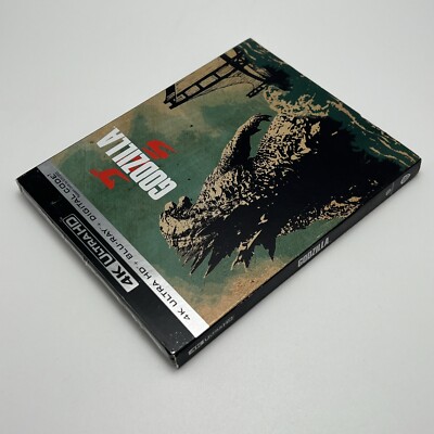 NEW Godzilla (2014) 4K Ultra HD Blu-ray 2-Disc US Release w/Slipcover-image