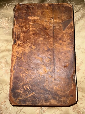 Tytler's Elements of General History: Ancient and Modern 1823 Leather Binding,-image