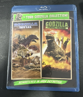 New Godzilla: Final Wars & Tokyo S.O.S. (Blu-ray) NEW SEALED-image