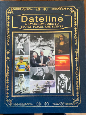 Dateline A Day By Day Guide to People Places and Events Easton Press Leather-image