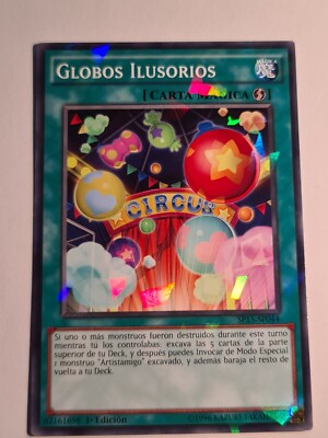 Illusion Balloons●YUGIOH●SP15●SHATTERFOIL●SPANISH●NM●1st EDITION●NM #05055-image
