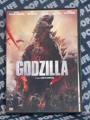 Godzilla 2014 (DVD) Custom Cover with Movie!-image