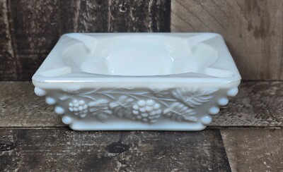 VTG Westmoreland Milk Glass Ashtray 4