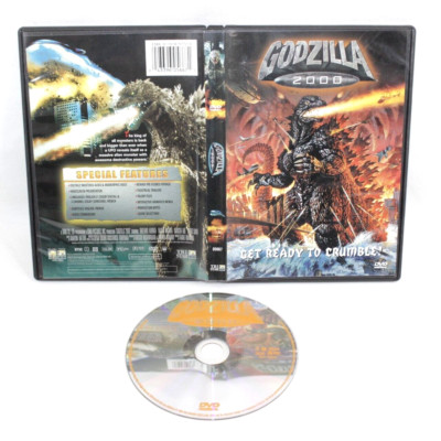 Godzilla 2000 DVD UFO Alien Monster 93 Minutes Get Ready to Crumble-image