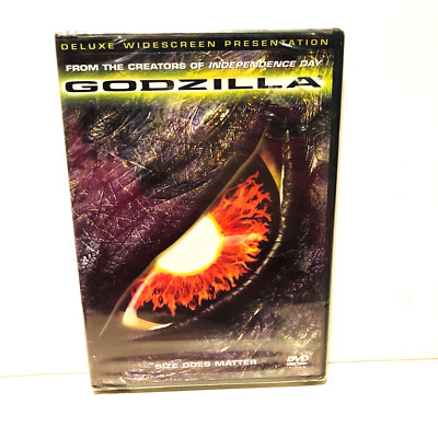Godzilla DVD Deluxe Widescreen SCI FI Movie Matthew Broderick Jean Reno R1 NEW-image