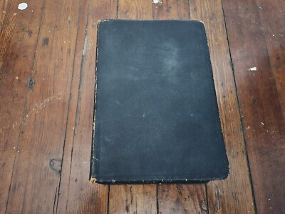 THE SYSTEM BIBLE STUDY 1945 Enlarged Edition Black Leather -image