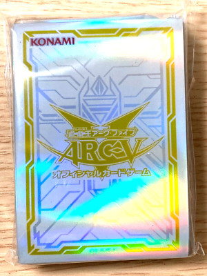 YuGiOh ARC-V Dimension Box Limited Edition 60 Pcs Card Sleeve SEALED Japanese-image