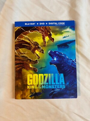 Godzilla: King of the Monster (Blu-Ray/DVD, Aug 2019, 2 Discs)-image