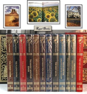HISTORIC AMERICA - SMITHSONIAN GUIDE - Easton Press - ALMOST ALL SEALED!-image