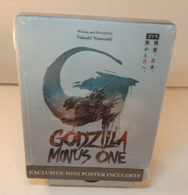 Godzilla Minus One 4K Steelbook (4K+Blu-ray)-NEW-Box Shipping with Tracking-image