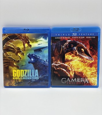 Gamera Trilogy & Godzilla King Of The Monsters - (Blu-ray, 4-Disc Set)-image