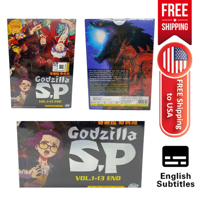 DVD Anime Godzilla S.P /Singular Point English Dub Complete TV Series (1-13 End)-image