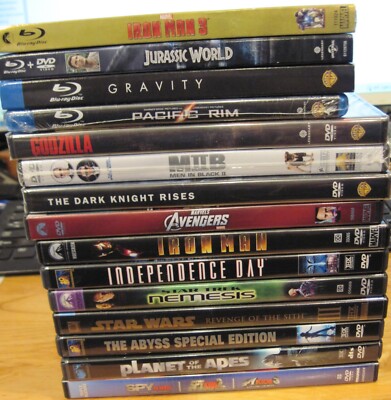 DVD/Blu-ray movies: See Titles Si-Fi Adventure Rated PG-13 Free Ship-image