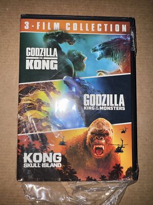 Godzilla vs. Kong/Godzilla: King of the Monsters/Kong: Skull Island 3-Film Colle-image