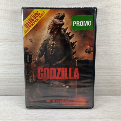 Godzilla + Bonus Disc (DVD, 2014) New Sealed-image
