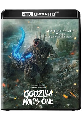 GODZILLA MINUS ONE 4K UHD Blu-ray  NEW-image