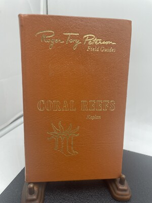Book Roger Tory Peterson Field Guides Coral Reefs Kaplan 50th Anniv Ed 1985 VG-image