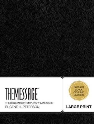 Eugene H. Peterson Message Large Print, The (Leather Bound) (UK IMPORT)-image