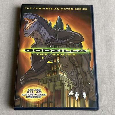 Godzilla: The Series - Complete (DVD 4-Disc 1998) Animated Dr. Nico Tatopoulos +-image