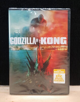 Godzilla Vs Kong DVD Alexander Skarsgård NEW-image