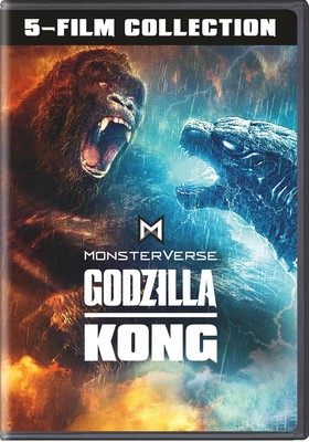 Godzilla/Kong Monsterverse 5-Film Collection (DVD) (DVD) Rebecca Hall-image