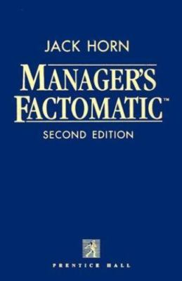 Manager's Factomatic Second Edition - Horn, Jack - leather_bound - New-image