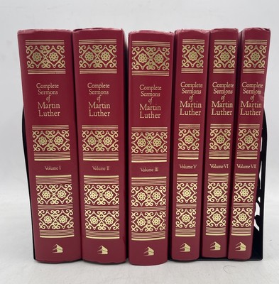 Complete Sermons of Martin Luther HC Red+Gold 2nd printing, 2007 Missing Book #4-image