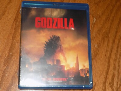 GODZILLA ( 2014) Aaron Taylor Johnson-Ken Watanabe-Elizabeth Olsen BLU-RAY NEW-image