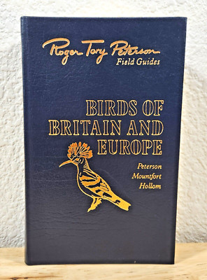 Easton Press Collectors Edition Peterson Field Guide Birds of Britain and Europe-image