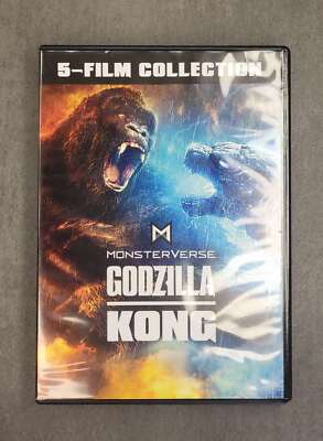 Godzilla/Kong Monsterverse 5-Film Collection (DVD) DVDs-image