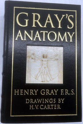 Gray's Anatomy By Henry Gray 15th Edition Hardcover Book 1995 Leatherbound-image