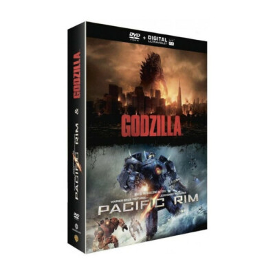 Godzilla + Pacific Rim Box DVD New Sus Blister-image