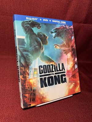 GODZILLA VS. KONG Blu-Ray + DVD + Digital W/ Slipcover-image