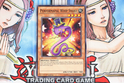Yugioh Performapal Whip Snake SP15-EN013 1st Edition Common-image