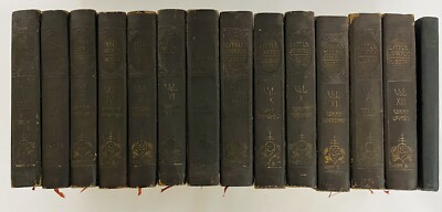Elbert Hubbard LIttle Journeys (1916) Memorial Edition Lot 14 books 1-13 + Guide-image