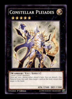 Yugioh SP15-EN035 Constellar Pleiades 1st Edition Common XYZ-image