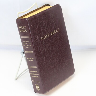 Holy Bible Holman Christian Standard Bible Red Letter Dictionary  Study Help-image