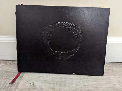 Elder Scrolls Bethesda - The Improved Emperors Guide to Tamriel - Leather Book-image