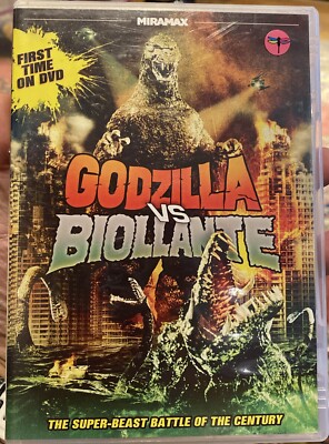 Godzilla vs. Biollante (DVD, 2012) Miramax Action Sci-Fi Classic Monster-image