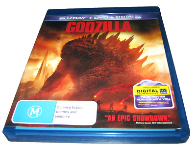 Godzilla - Aaron Taylor-Johnson - VGC - Blu-Ray - Region B-image