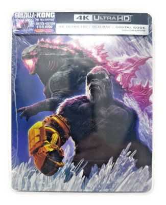 Godzilla X Kong: The New Empire 4k Steelbook (4K UHD + Blu-ray, Region Free)-image
