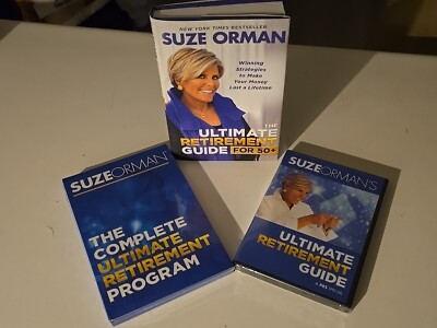 The Complete Ultimate Retirement Program, Guide (DVD) & HC Book Suze Orman NEW-image