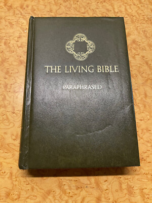 The Living Bible Concordance Reference Paraphrased Tyndale Vintage 1976-image