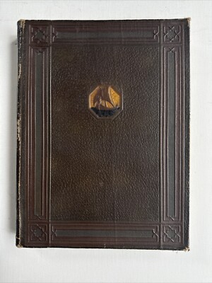 Antique Book (1918) Our Wonder World The Nature Book Leather Vol III-image
