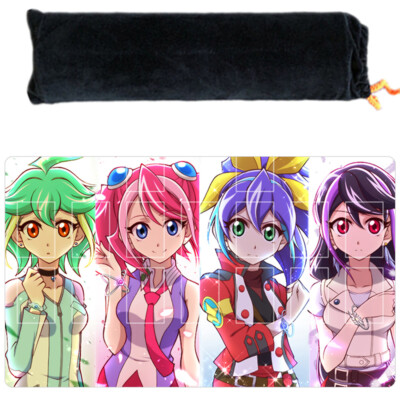 Yuzu Hiragi YU-GI-OH! Playmat TCG Card Game Play Mat Gaming Desk Mouse Pad _y4-image