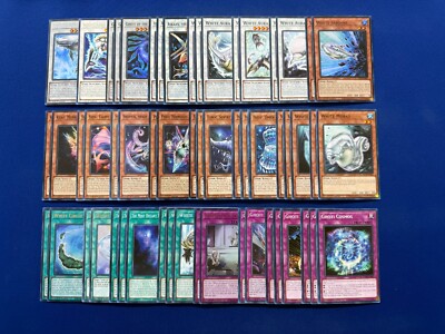 Yu-Gi-Oh! ARC-V - Ren's Complete White Aura & Ghoti Fish Synchro Deck-image