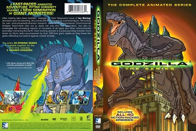 Godzilla: The Complete Animated Series (DVD, 1998) - NEW!!-image