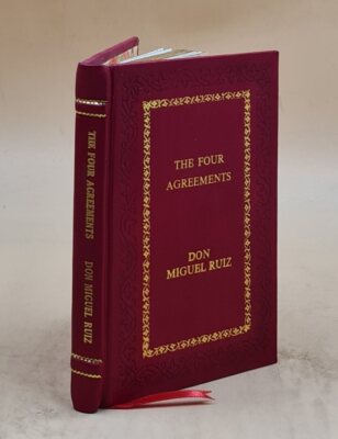 The Four Agreements: A Practical Guide To Personal Freed [Premium Leather Bound]-image