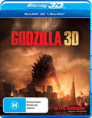 Godzilla 3D  (Blu-Ray) New & Sealed - Region B-image